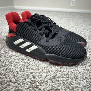Adidas Shoes Mens Size 11 Black Louisville Cardinals Pro Bounce Basketball Low